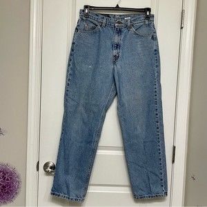 Levi’s Vintage Orange Tab 550 Straight Leg Relaxed Fit Jeans